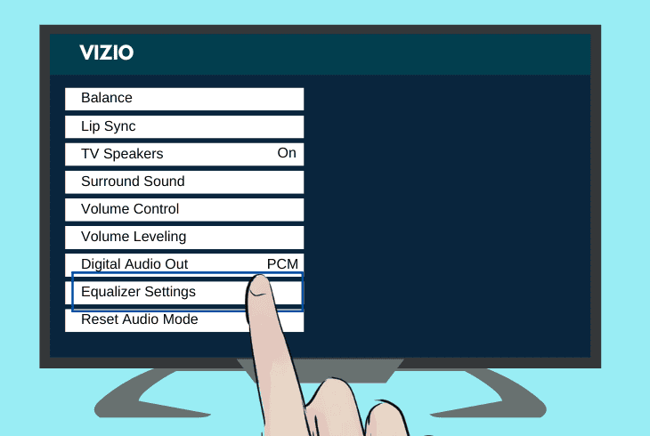alter the soundbar’s equalizer setting