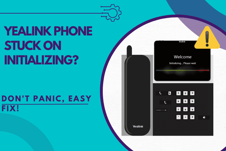 yealink phone stuck on initializing