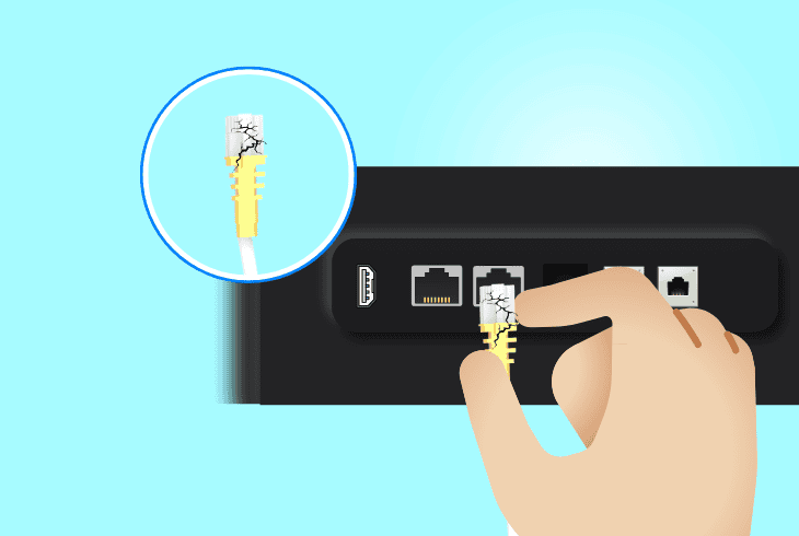 how to troubleshoot yealink wired connection