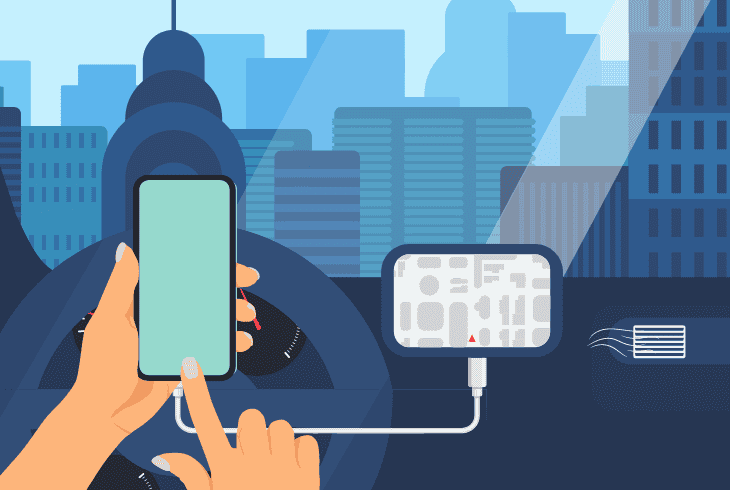 inspect the smartphone’s connection