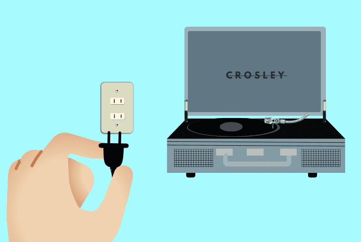 plug the player into a different outlet