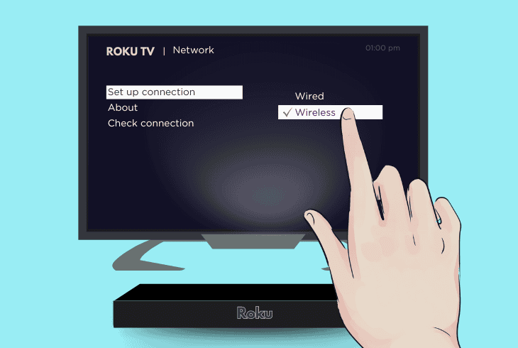 re-pair your roku to the internet
