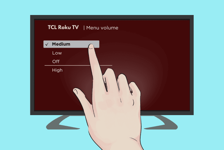 menu volume (medium)