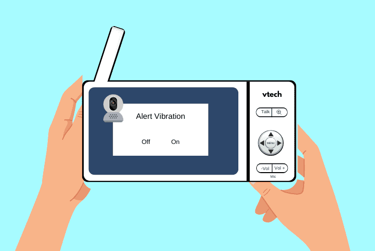 deactivate the “alert vibration” option