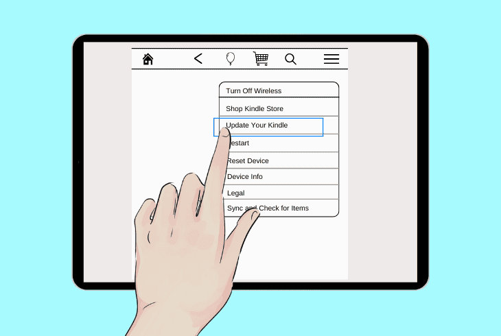 manually update the paperwhite’s os