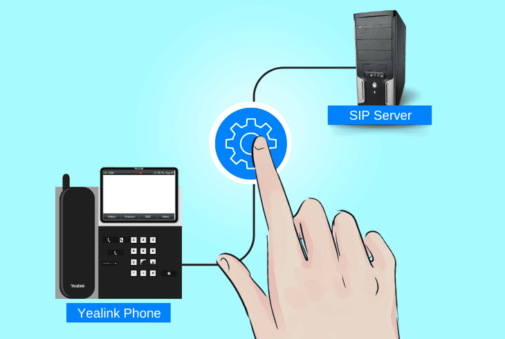 configure the rtp and sip server