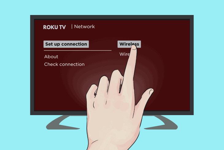 check tcl roku tv wi-fi