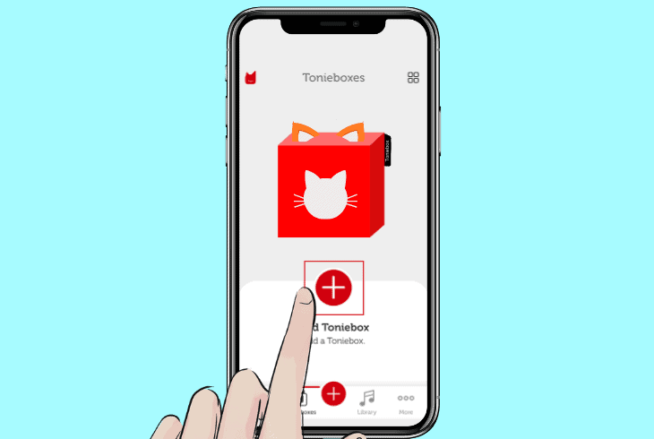 how to re-add toniebox