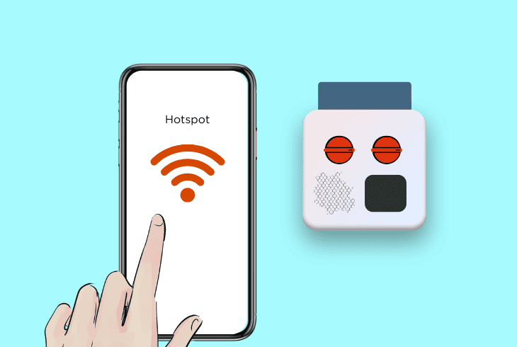 use phone hotspot with yoto?