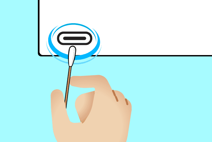 inspect vtech’s a/c charging port
