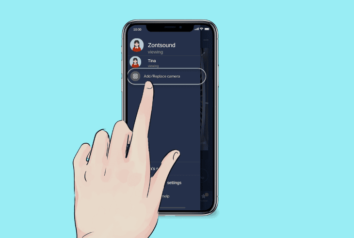 re-add nanit from the application