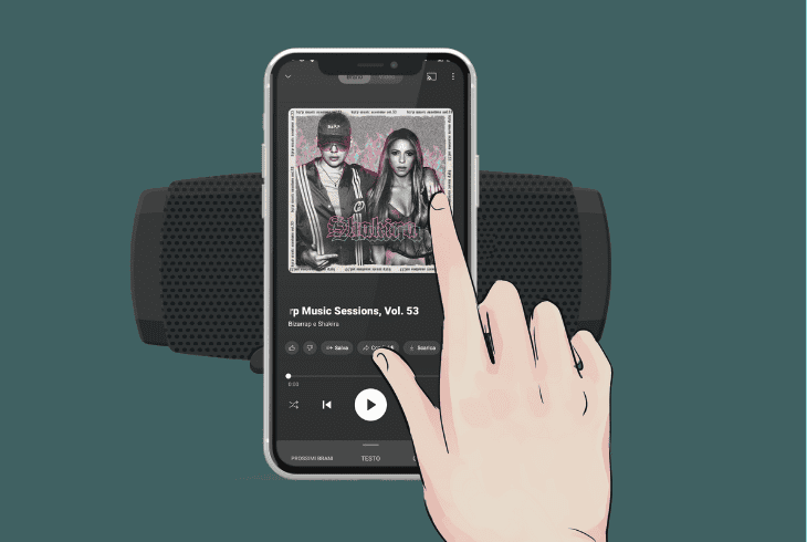switch the phone’s audio source