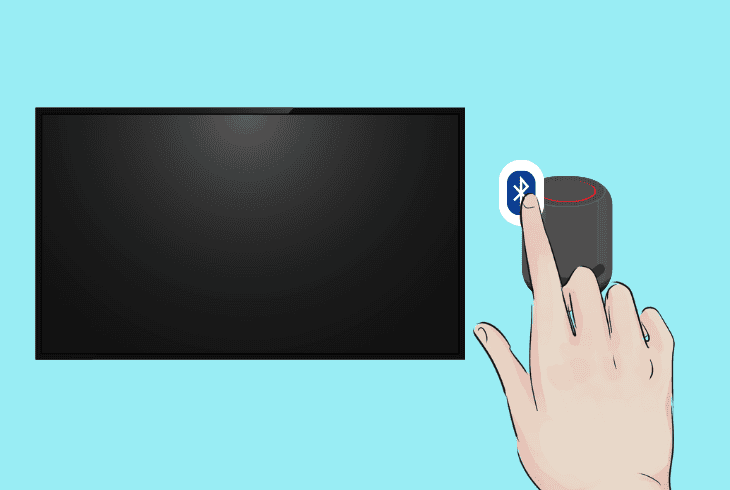 over wireless (bluetooth) connection