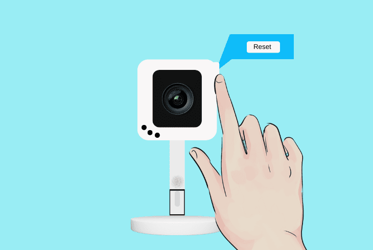 factory reset the nanit camera