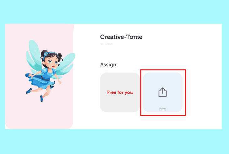 record on a creative-tonie