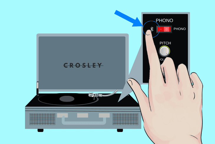 how to connect to crosley bluetooth