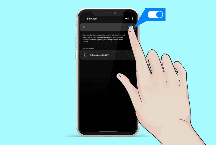 re-enable device’s bluetooth feature