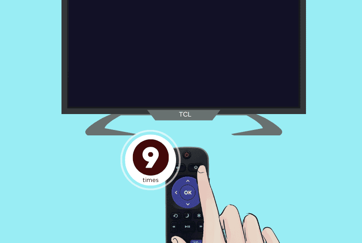 restore the roku tv to factory defaults