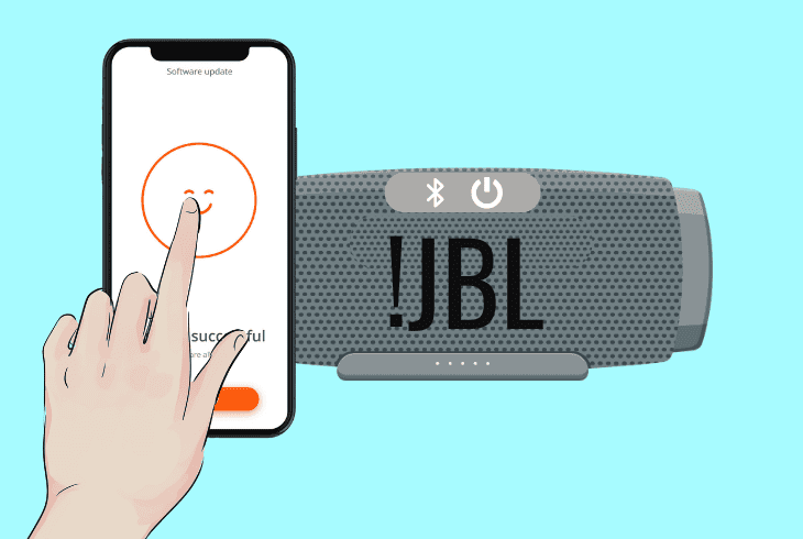 upload the speaker’s latest firmware