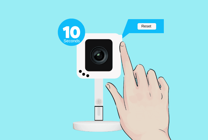 factory reset a nanit pro camera