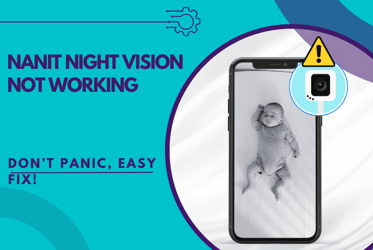 nanit night vision not working