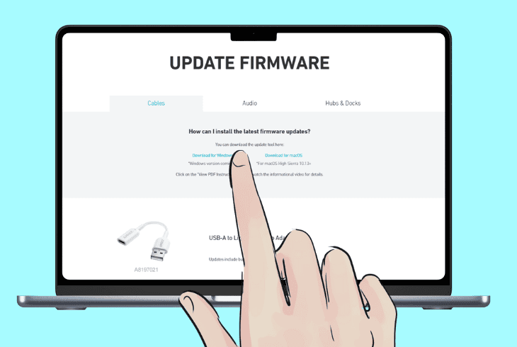 manually update the firmware of soundcore
