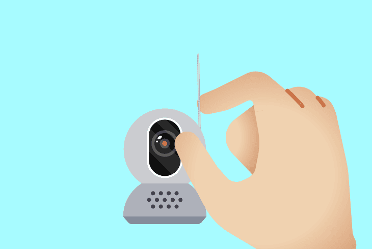 stretch out the temperature sensor