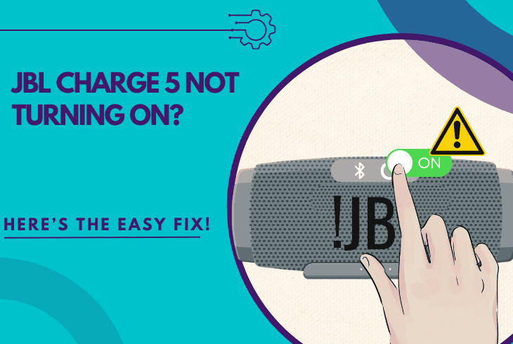 jbl charge 5 not turning on