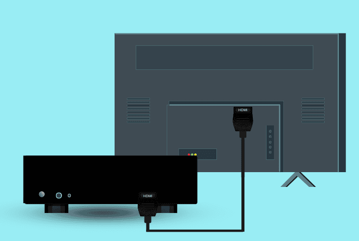 check the video cable connection