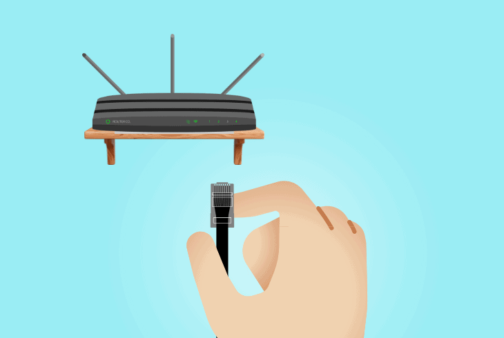 switch to a wired (ethernet) connection