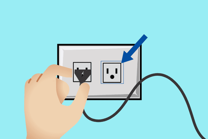 plug denon avr into a different outlet