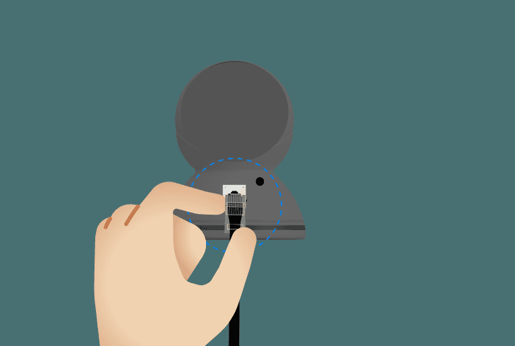 how to power cycle hardwired camera