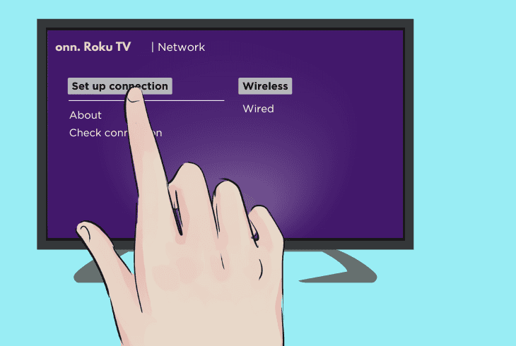 renew the tv’s internet connection