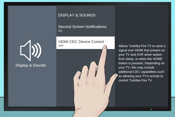 enable “hdmi-cec” option on your tv