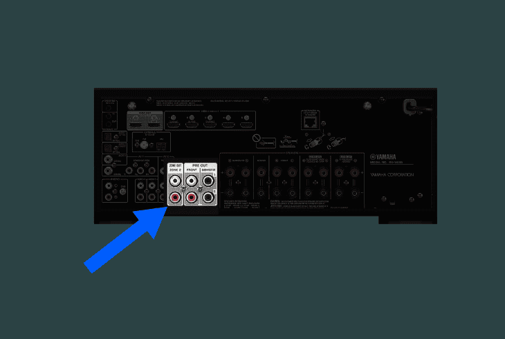 check if yamaha subwoofer is plugged properly
