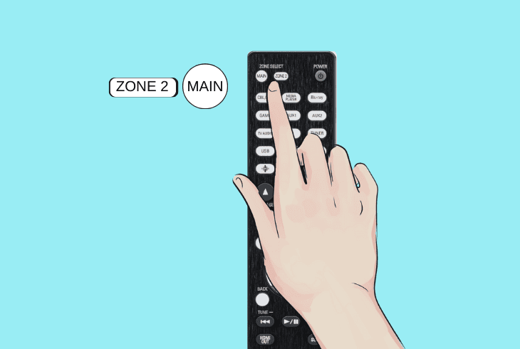 change the remote’s operation zone