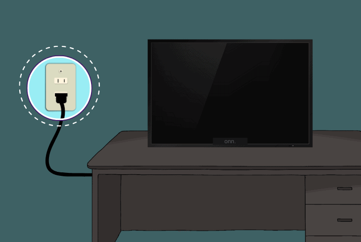 troubleshoot the tv’s power supply