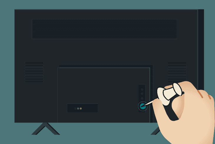 force factory reset without remote