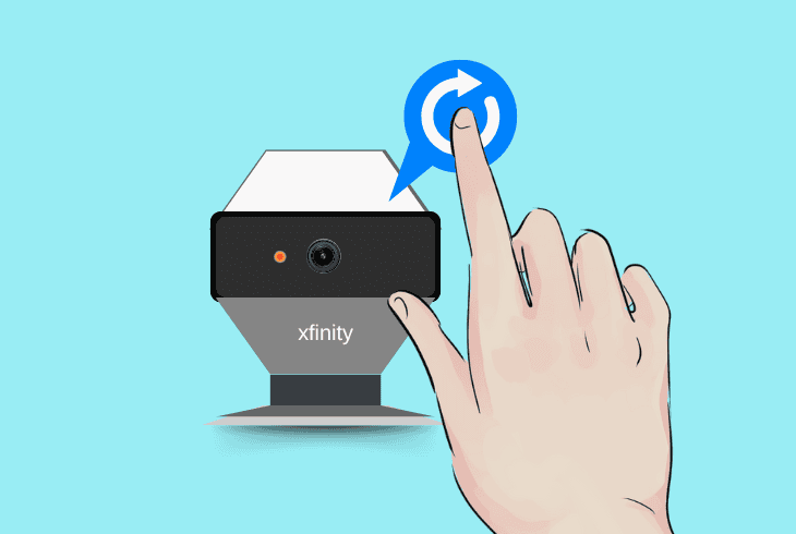 reset newer xfinity cameras