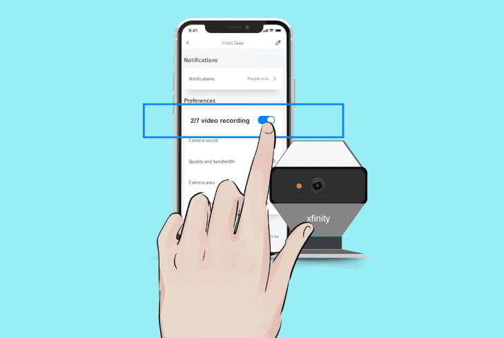 remove devices in the xfinity home app