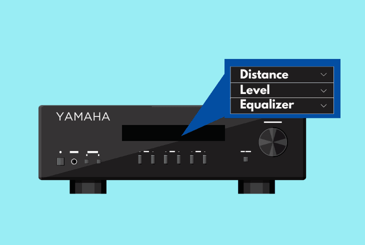 adjust the yamaha subwoofer’s settings