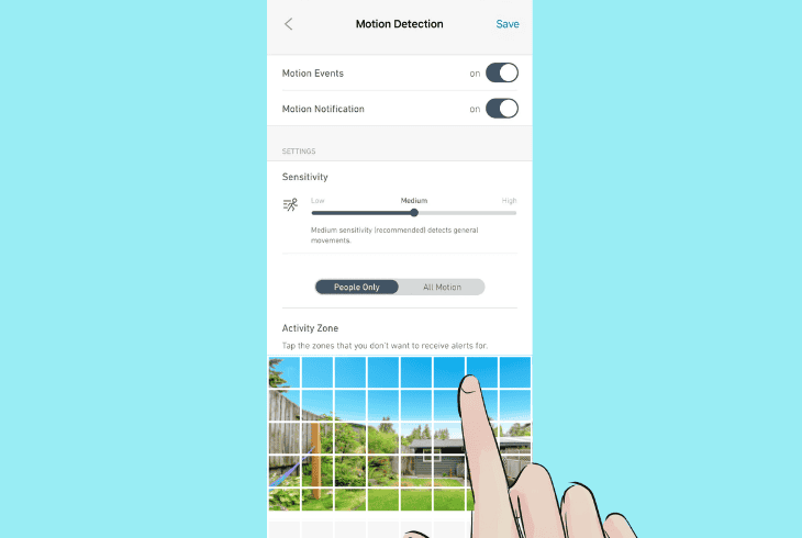 optimize simplisafe’s “activity zone”