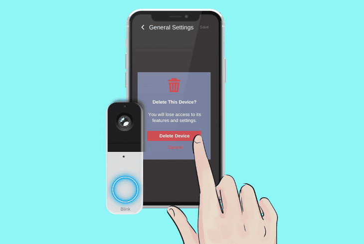 re-add the blink doorbell’s app profile