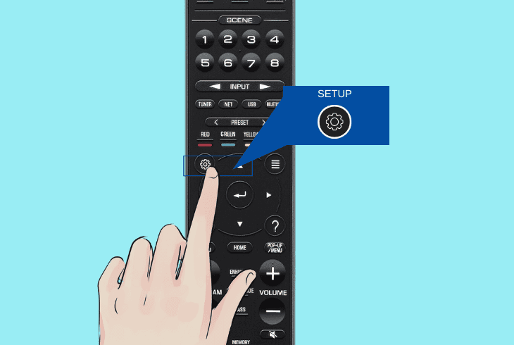 manually enable avr’s “audio output”