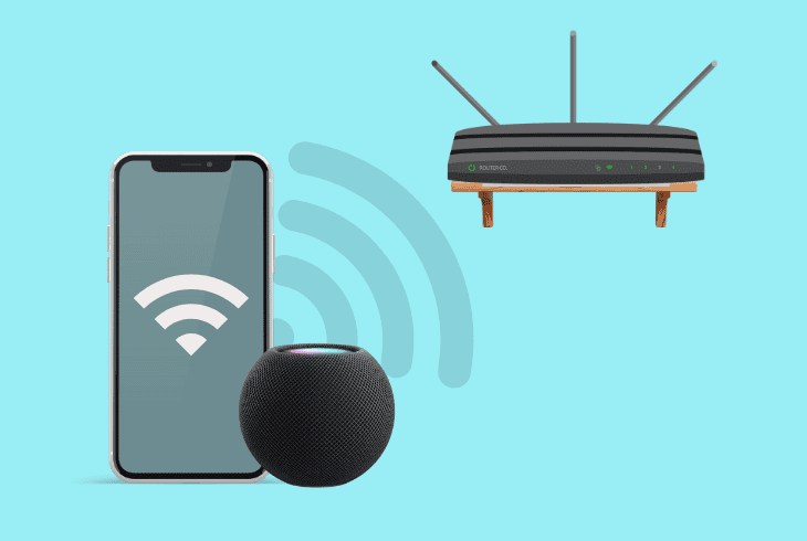 use an identical wi-fi on both devices
