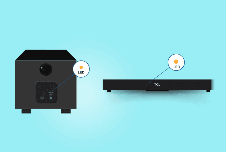 pair the tcl subwoofer in both ways