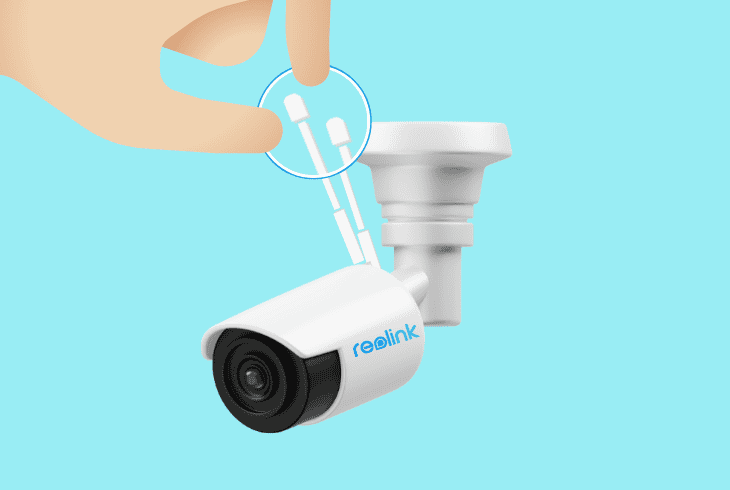 properly extend built-in reolink antenna
