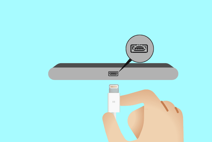 check for charging issues (battery-operated monitor)
