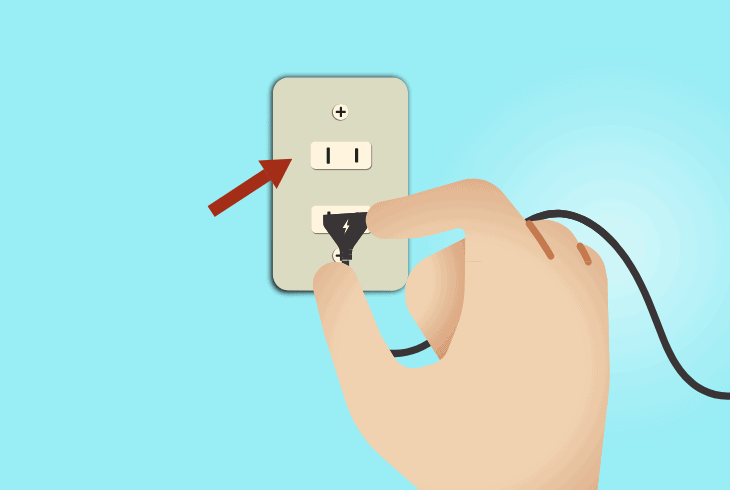 plug the homepod to a different outlet