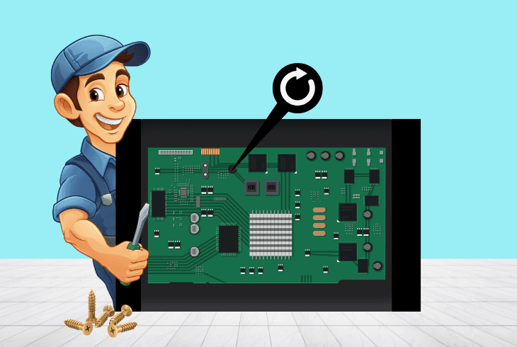 restore the nvr to factory defaults